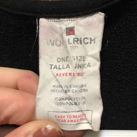 Woolrich Vintage Reversible Poncho - Picture 5 of 8